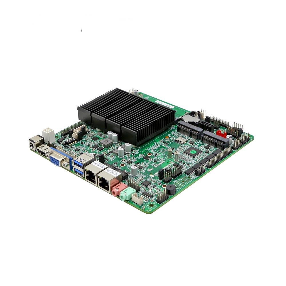ZC-ITX40D-J4125四核无风扇miniITX工控主板支持双网6串EDPLVDS